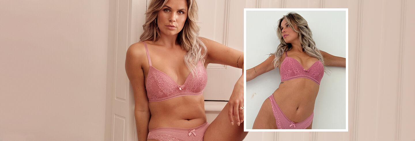 Breast Cancer Survivor Pink Ribbon Womens Low-Rise Underwear Invisible Bikini for Women 
