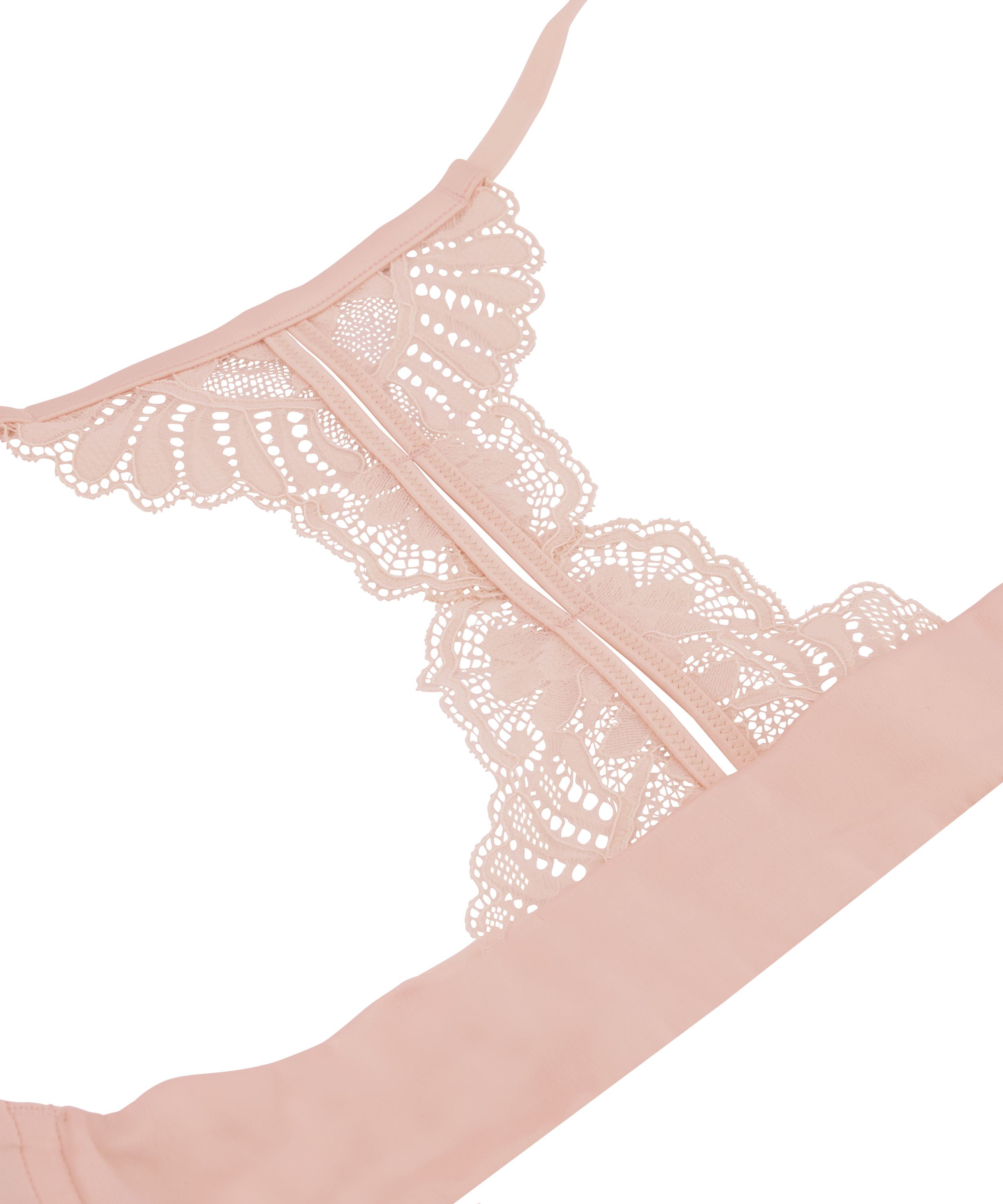Antonia Padded Underwired Push-Up Bra, Pink, main