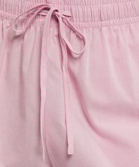 Cotton Pyjama Pants, Pink