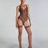 Stay-up Fishnet Arabella, Brown