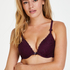 Maya Padded Underwired Push-Up Bra, Purple