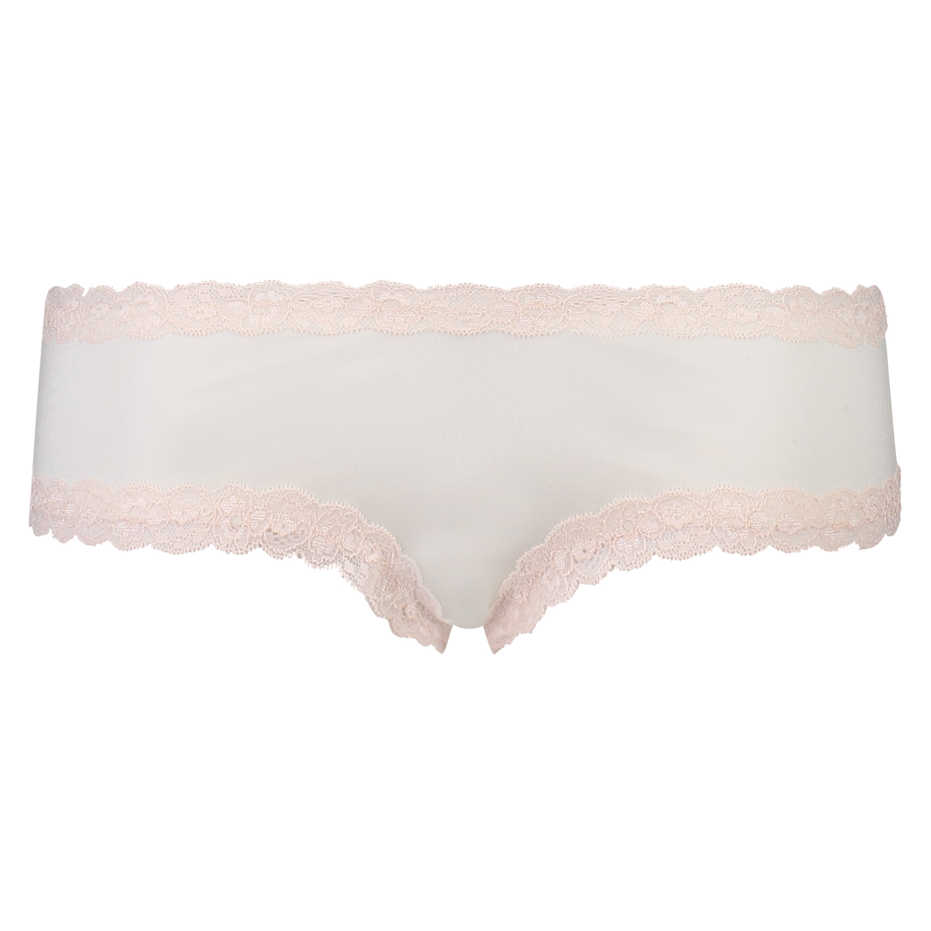 V-Shaped Microfibre Brazilian, White, main
