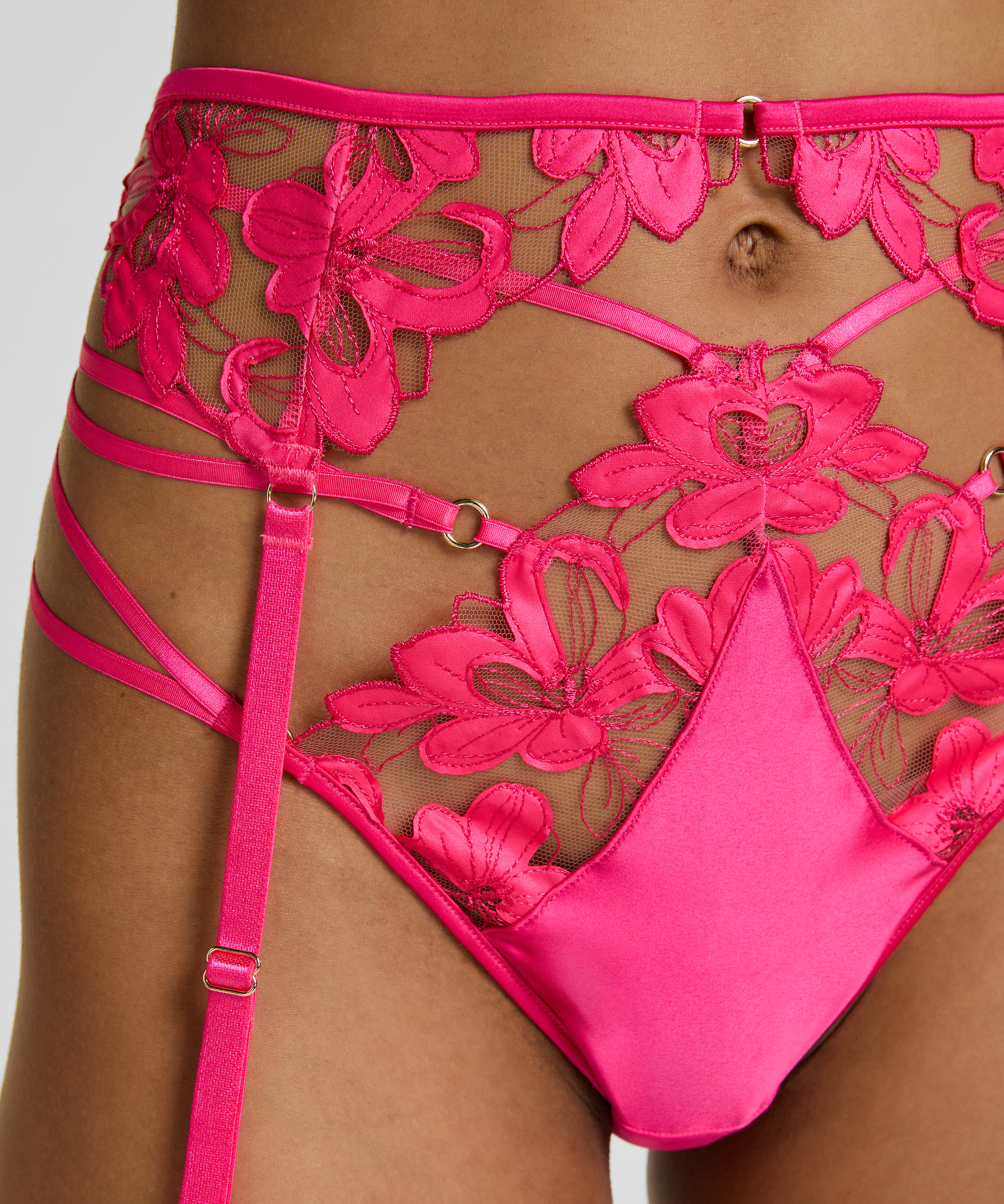 Suspenderbelt Beatrice, Pink, main