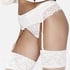 Suspenders, White