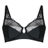 Non-Padded Underwired Bra Ellen, Black