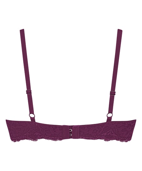 Marine Padded Underwired Bra, Purple