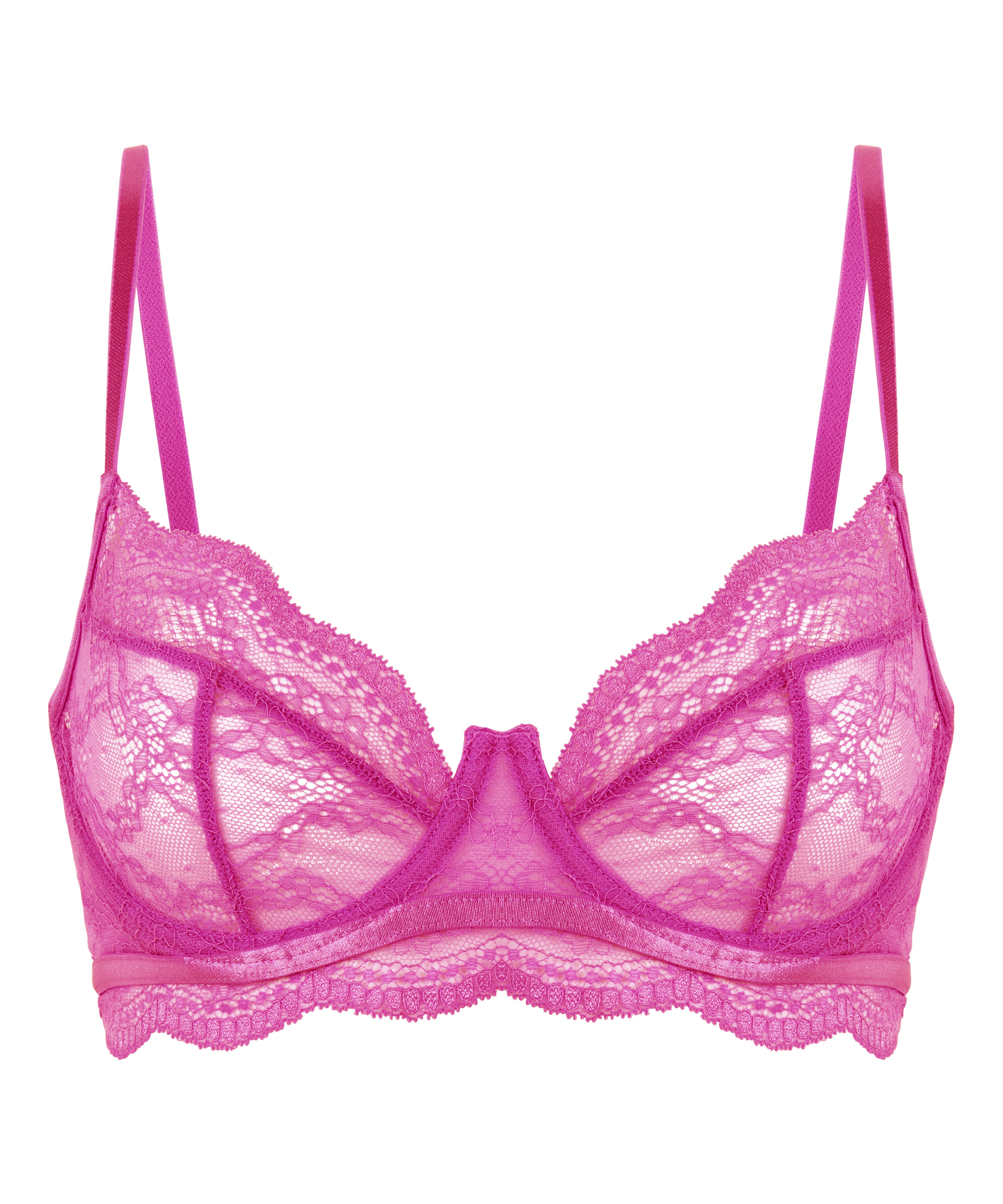 Isabelle Non-Padded Underwired Bra, Purple, main