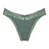 Madison Extra Low Thong, Green