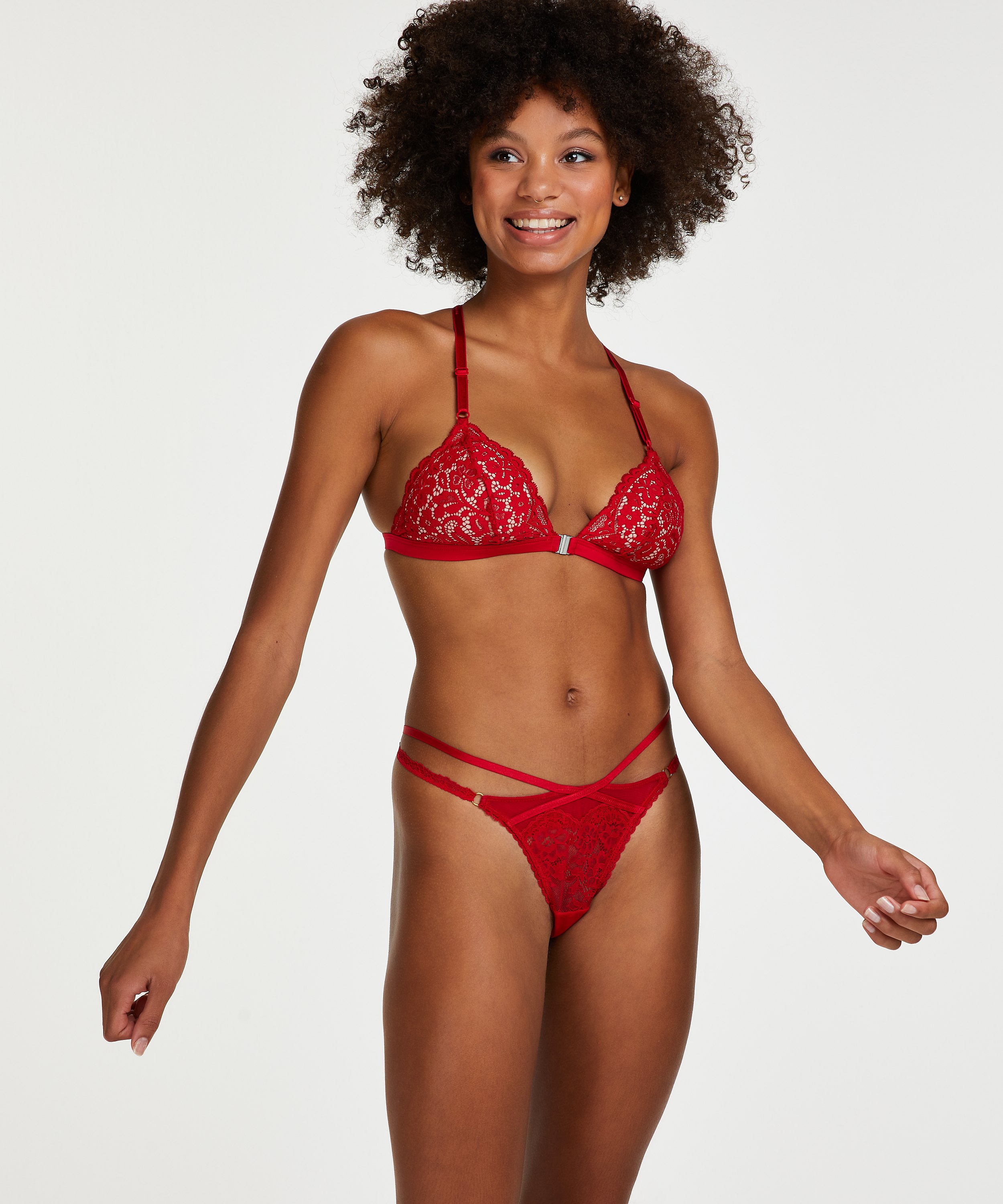 Prancer Thong, Red, main
