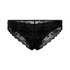 Invisible Lace Back Brazilian, Black