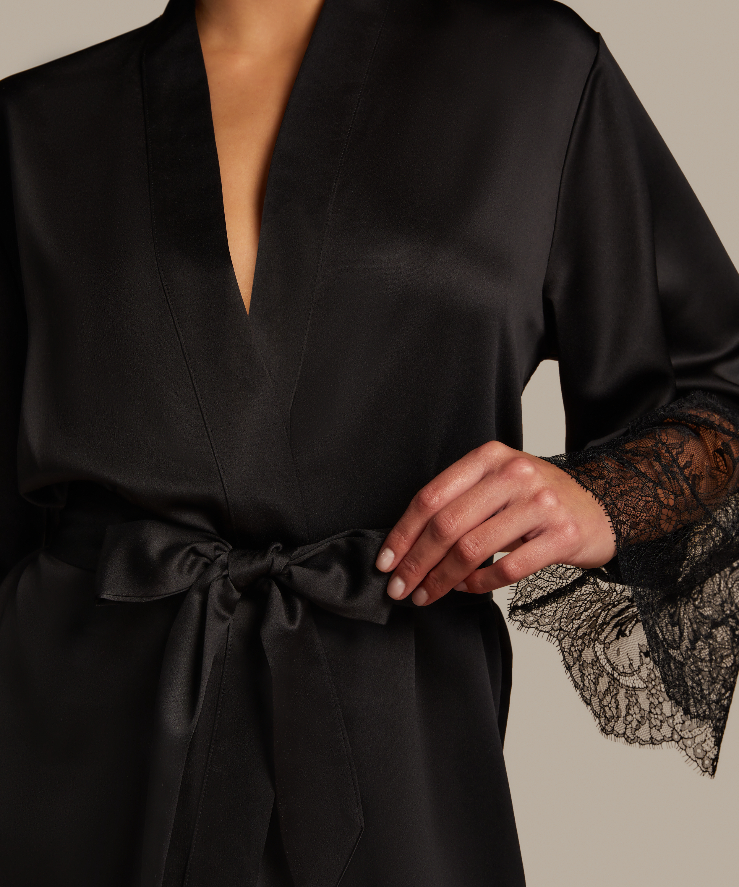 Camille Kimono, Black, main