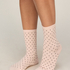 3 Pair Cotton Socks, White