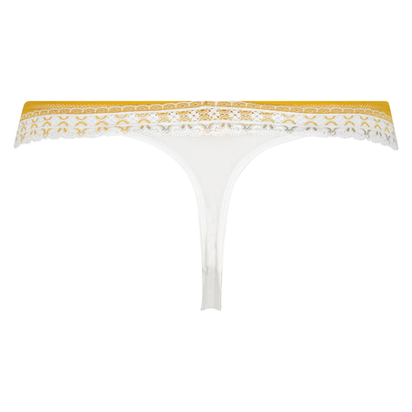 Skylar thong, White