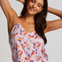 Satin Cami Top, Purple