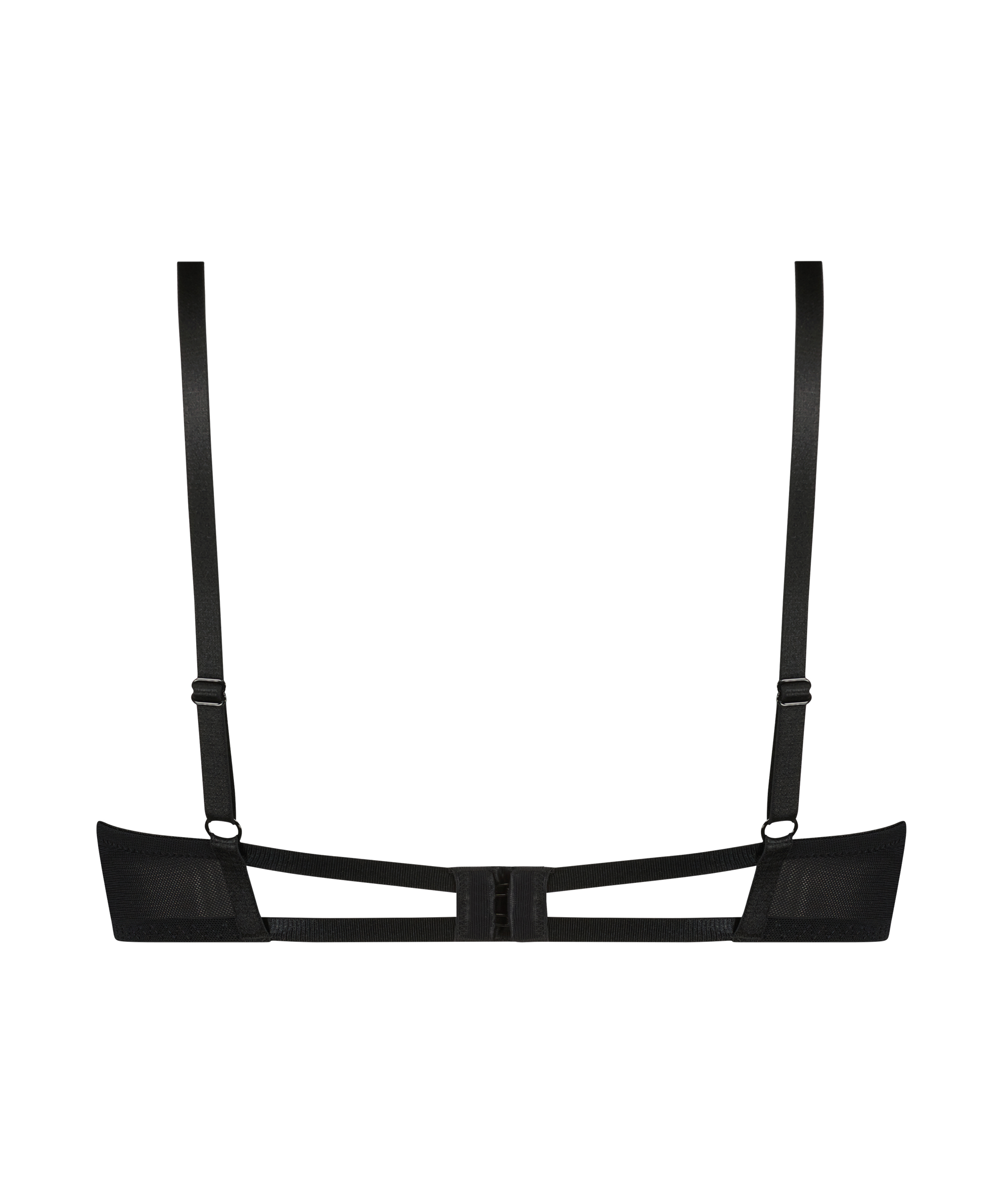 Mahina Padded Underwired Bra, Black, main