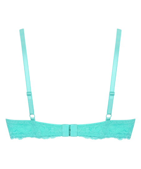 Marine Padded Underwired Bra, Green
