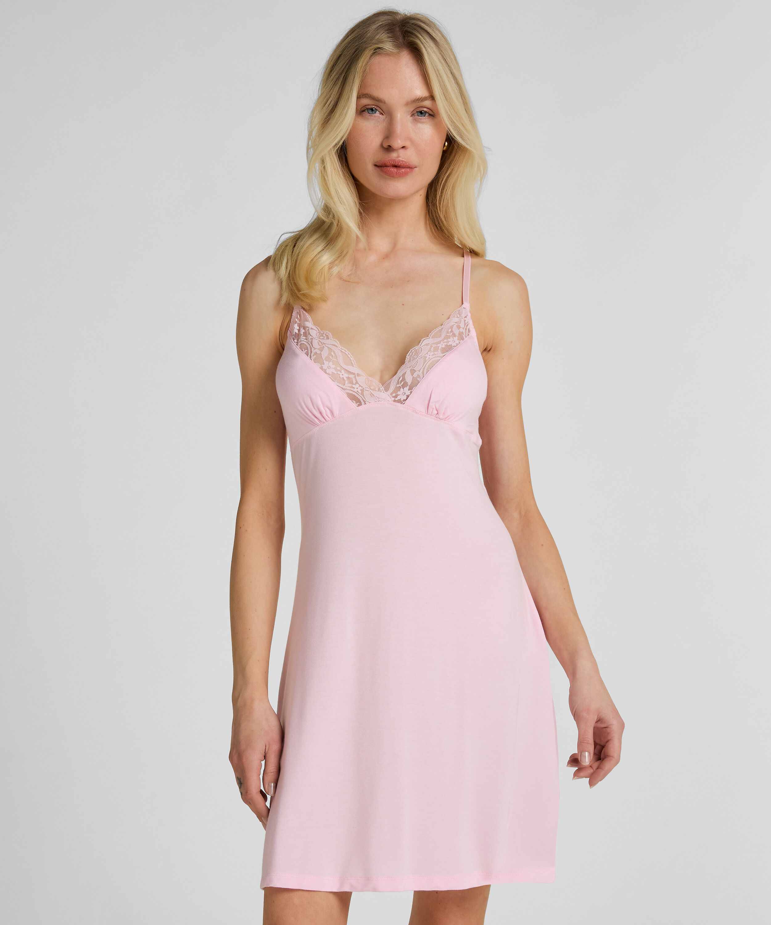 Jersey Slipdress, Pink