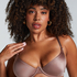 Blaze Non-Padded Underwired Bra, Brown