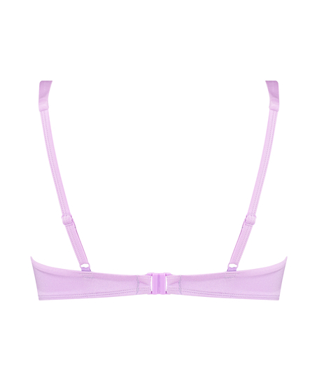 Shine Deluxe Padded Bikini Top, Purple