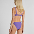 Luxe Padded Underwired Bikini Top, Purple