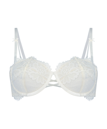 Harmony Non-Padded Underwired Bra, White