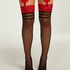 Suspender Cuffs, Red