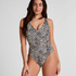 Bathingsuit Leopard, Black