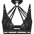 Emmeline Non-Padded Underwired Longline Bra, Black