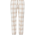 Flannel Pyjama Pants, Beige