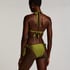Holbox Cheeky Tanga Bikini Bottoms, Green