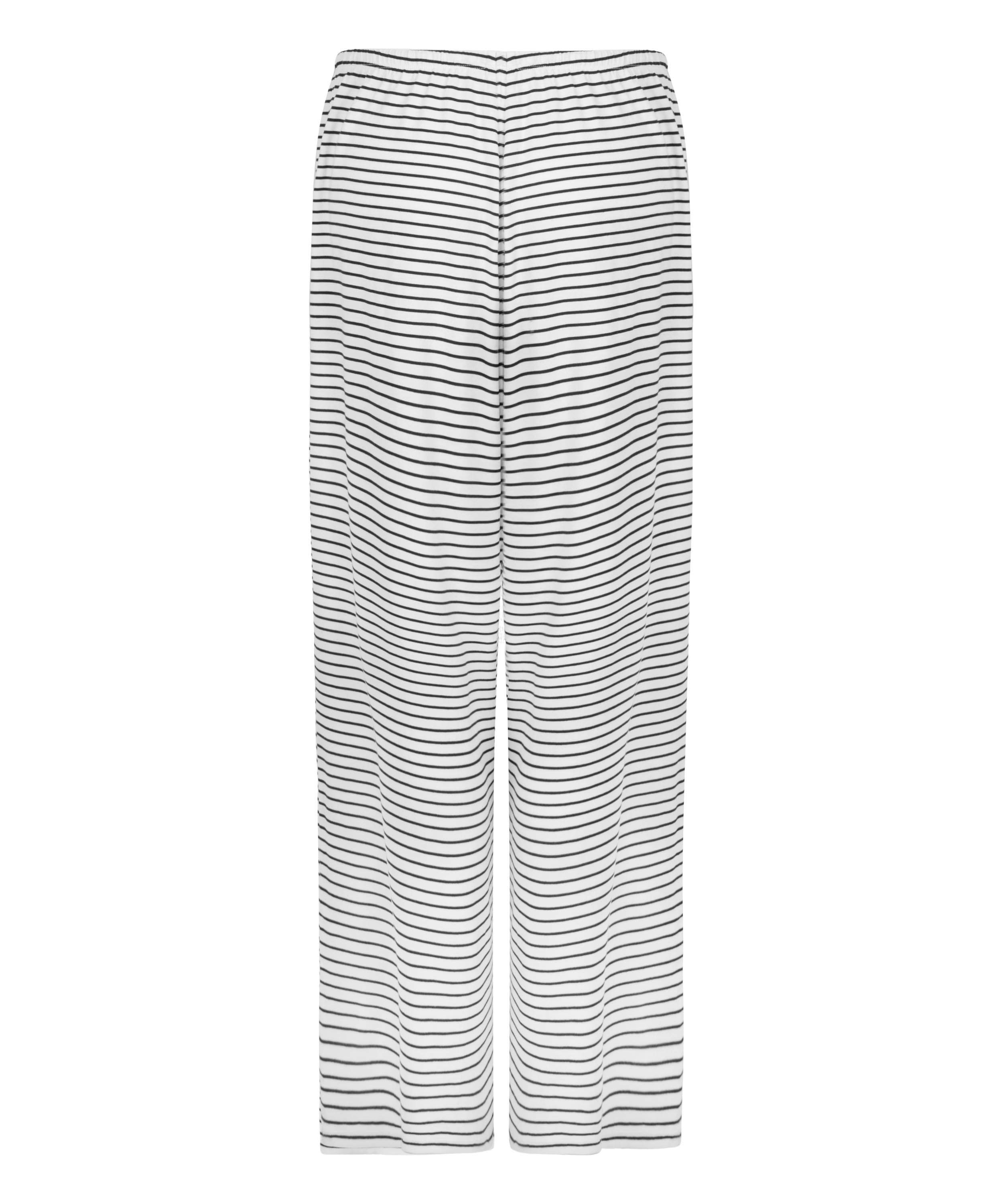 Striped Pyjama Pants, Blue, main