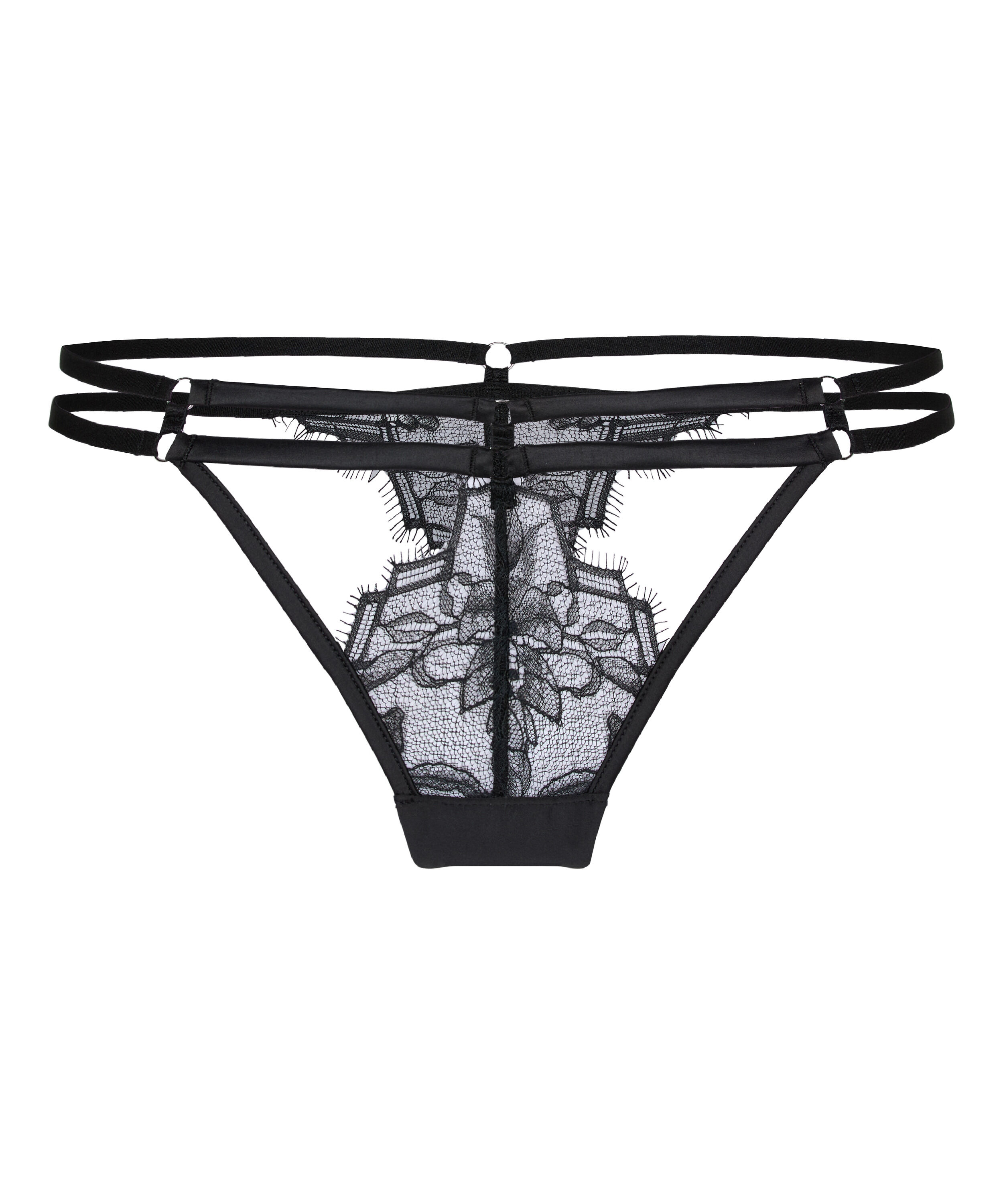 Highleg Thong Bea, Black