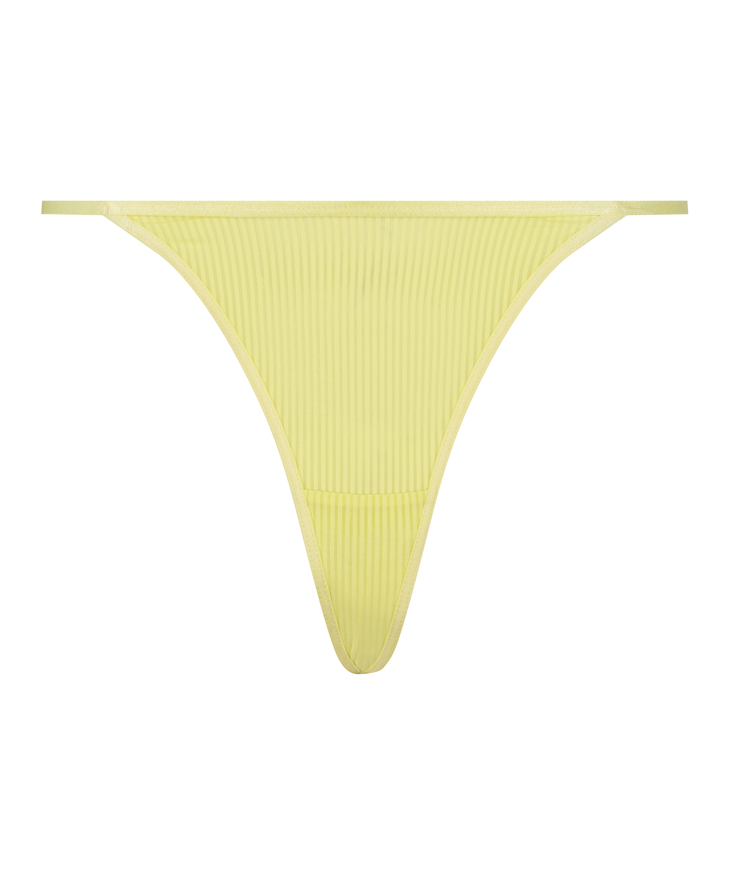Kaiden High Leg Thong, Yellow, main