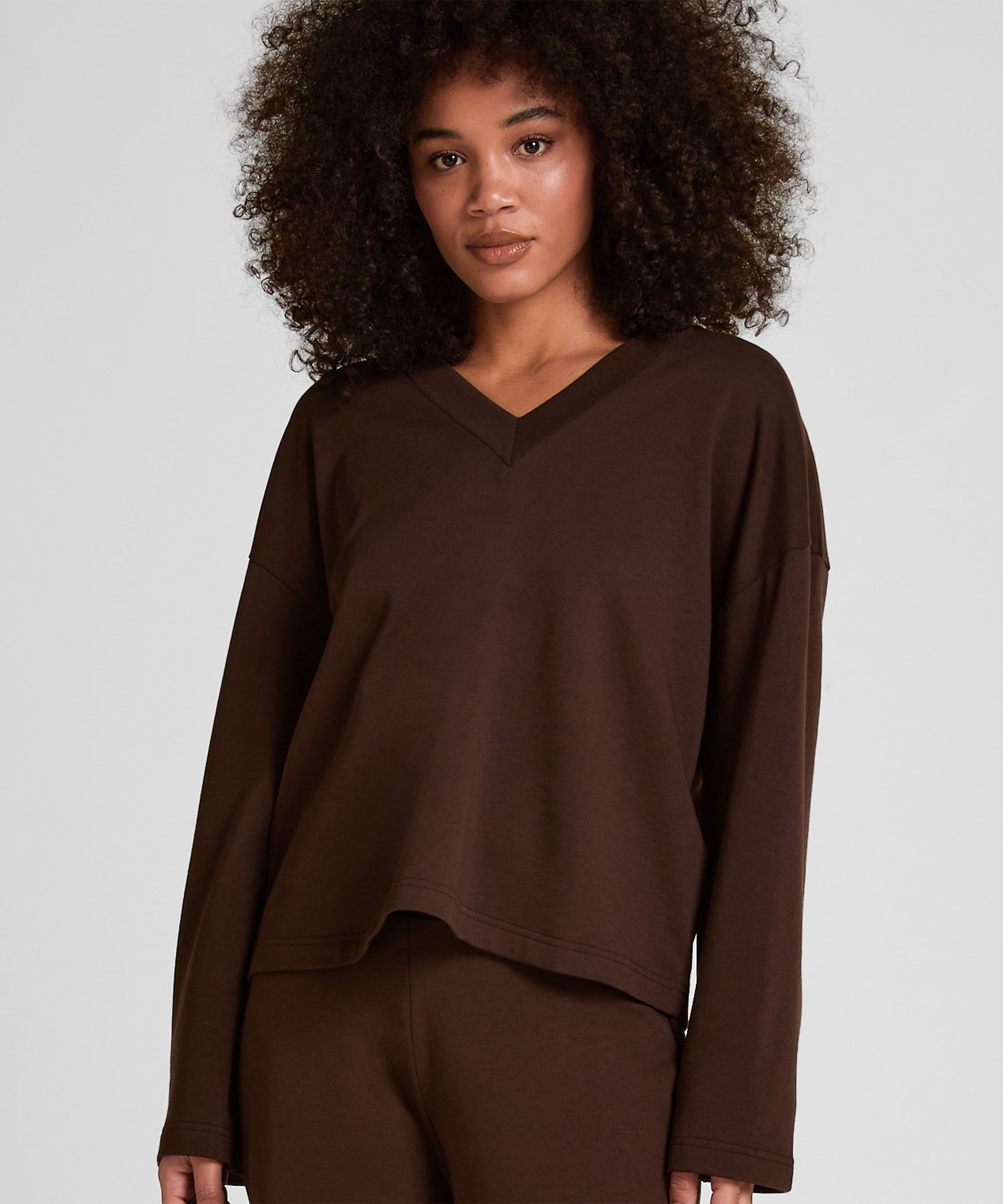 Lounge Top Audrey, Brown, main