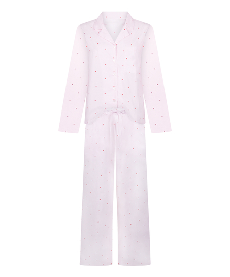 Pyjamaset Cotton Jersey, White