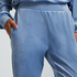 Petite Velours Jogging Bottoms, Blue