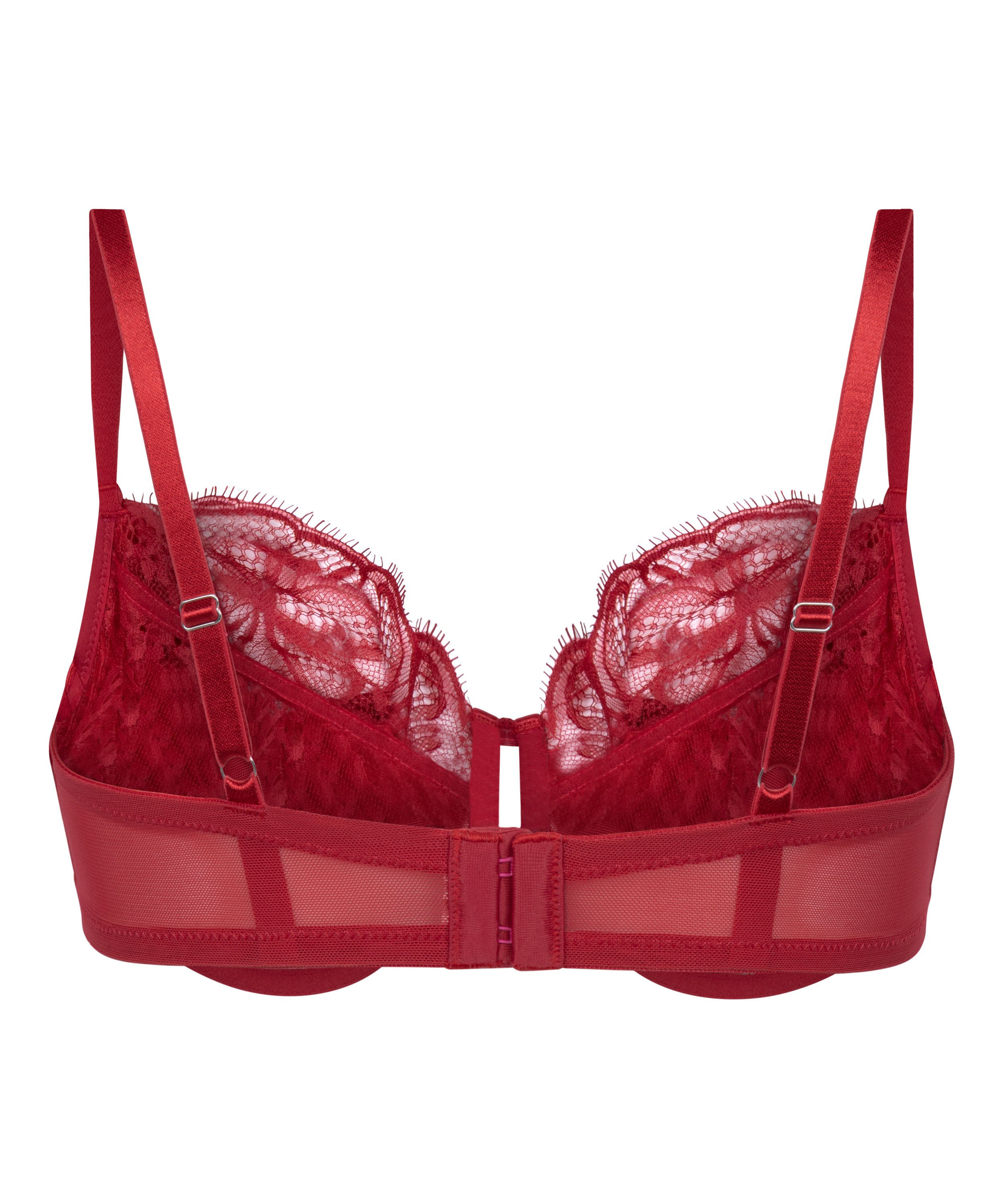 Marianna Non-Padded Underwired Bra, Red, main