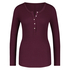 Long-Sleeved Pyjama Top, Purple