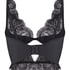 Non-Padded Underwired Longline Bra Sylvia, Black