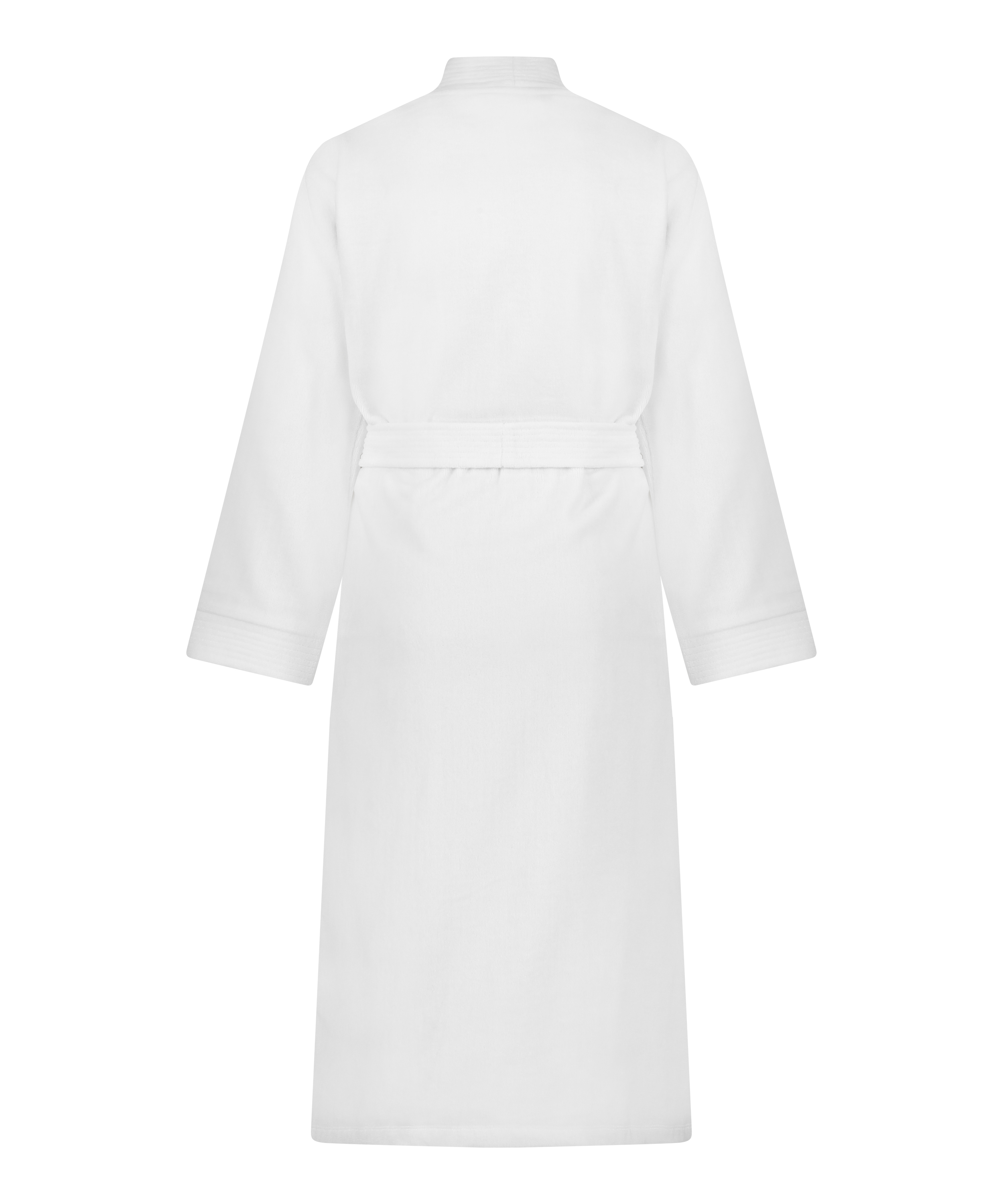 Toweling Robe, White, main