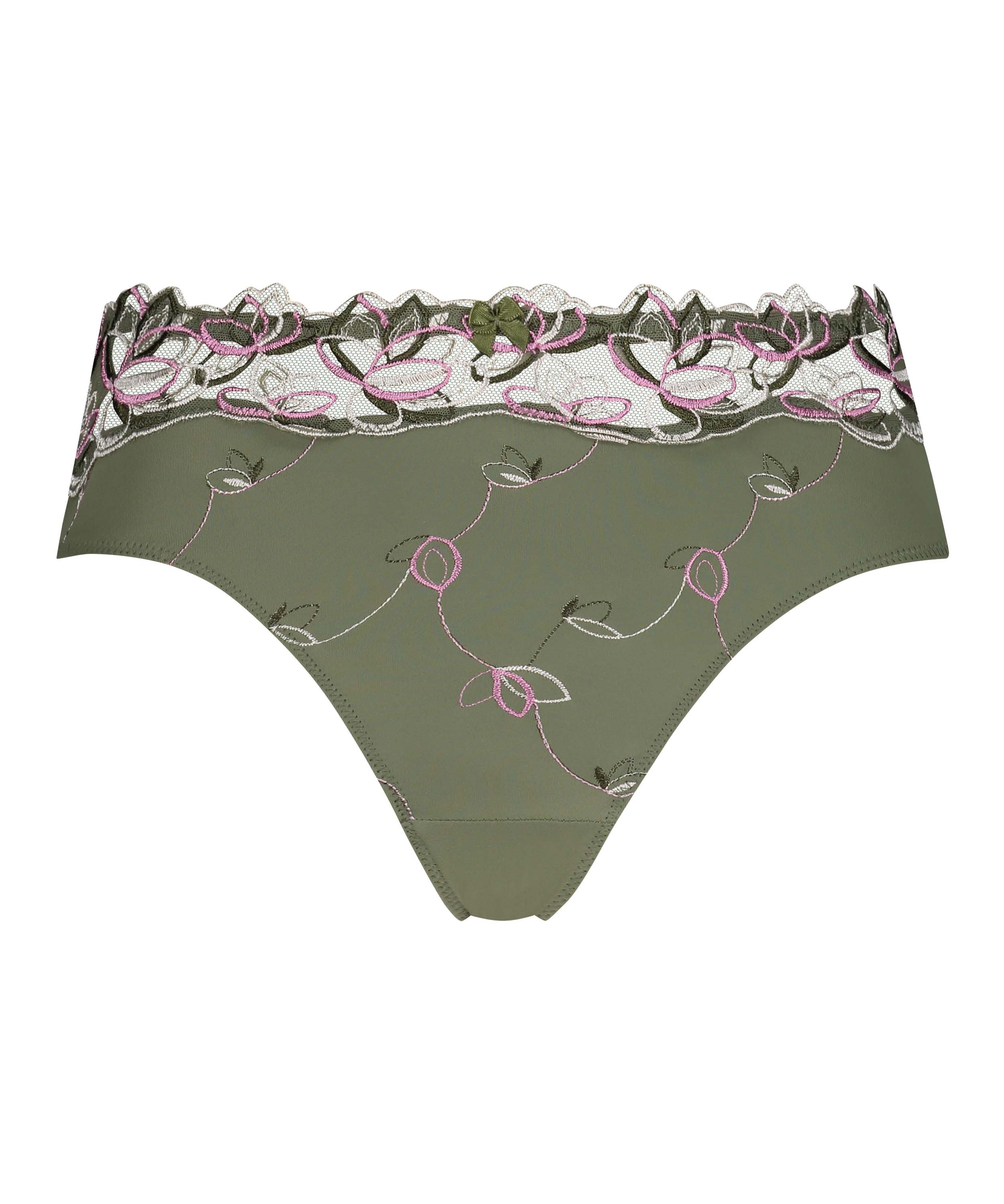 Diva High Knickers, Green, main