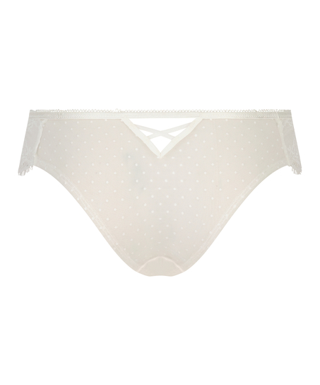 Jolie Brazilian Knickers, White