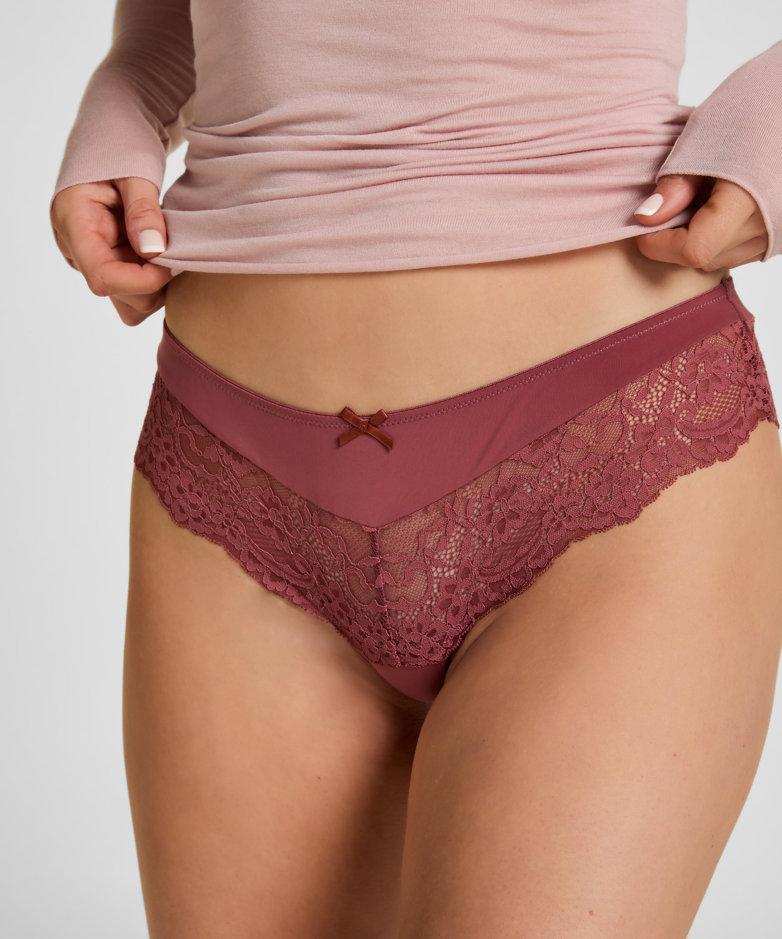 Valencia Brazilian Shorts, Pink, main