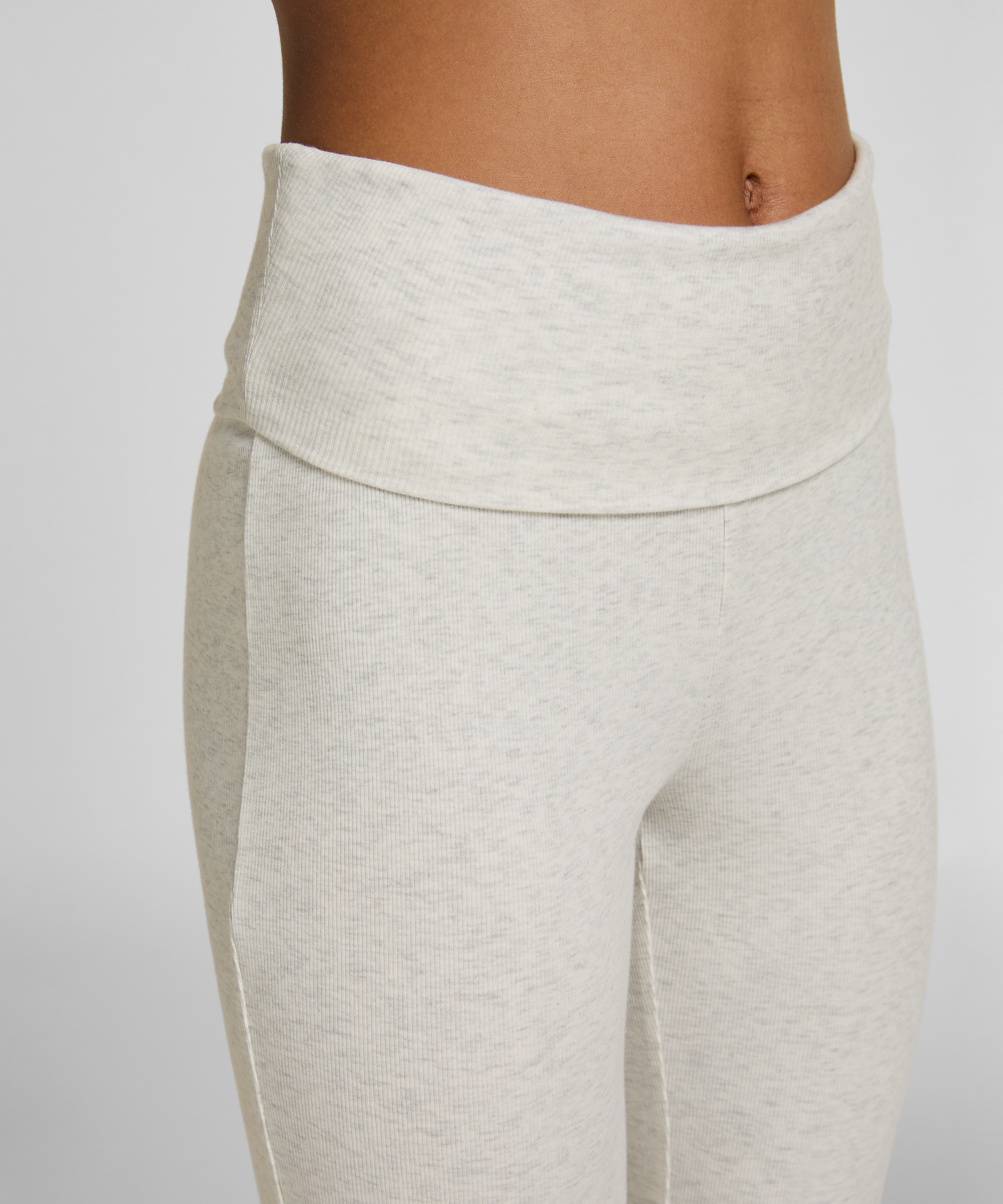 Flared Lounge Pants, Gray, main