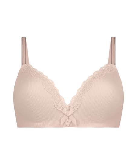 Lola Padded Non-Wired Bra, Pink