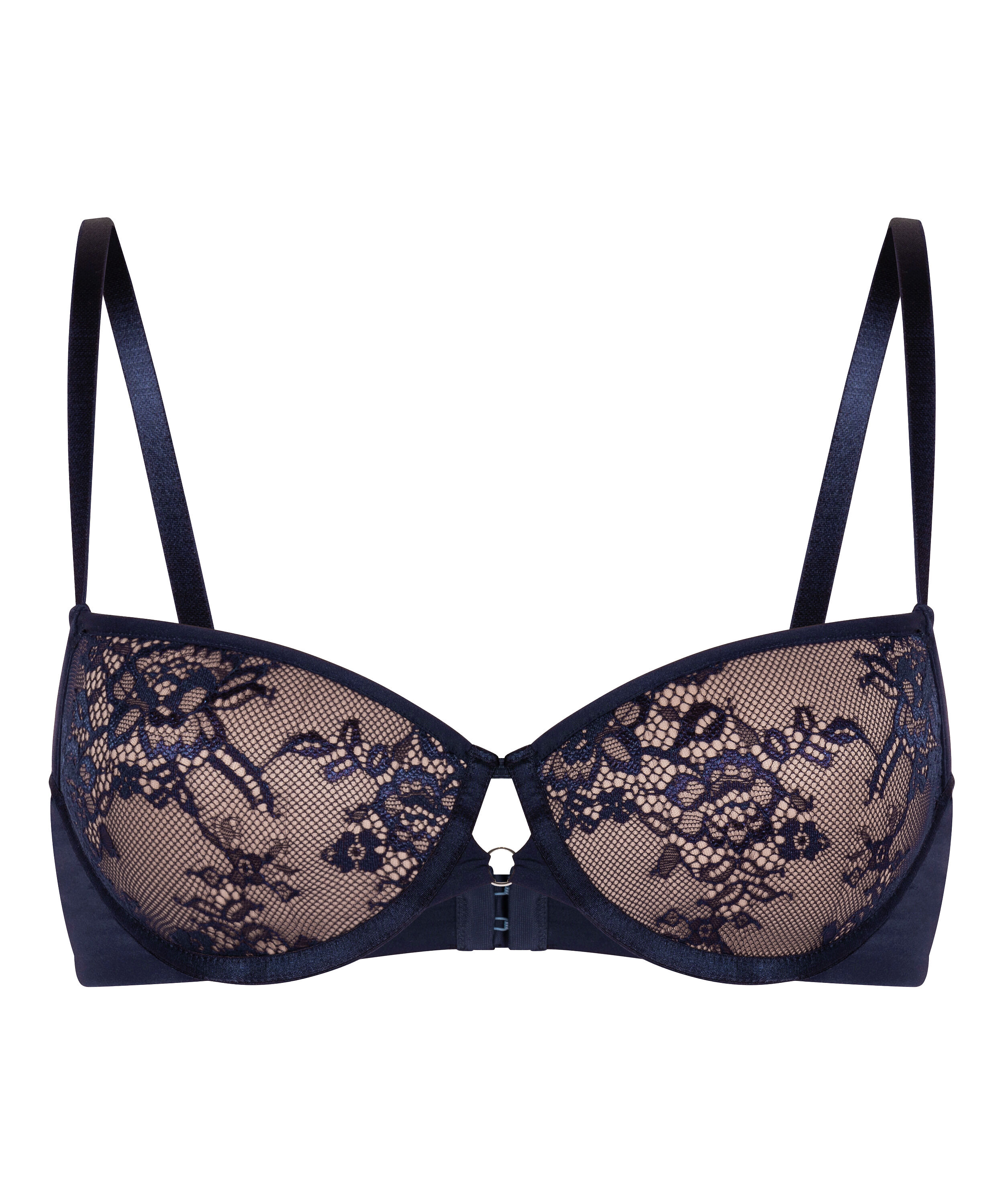 Lea Padded Underwired Bra, Blue