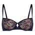 Lea Padded Underwired Bra, Blue