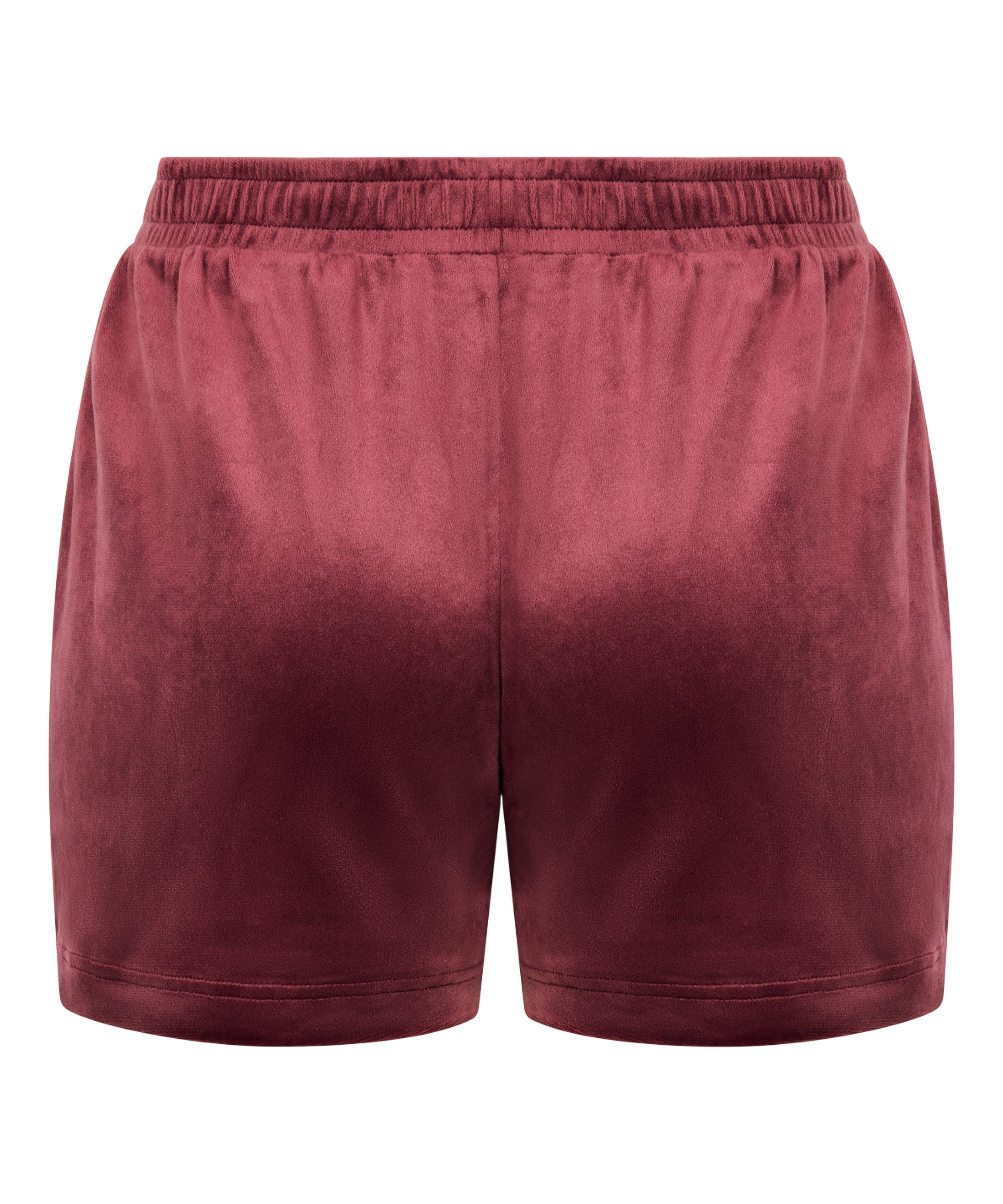 Velvet Pocket shorts, Red, main