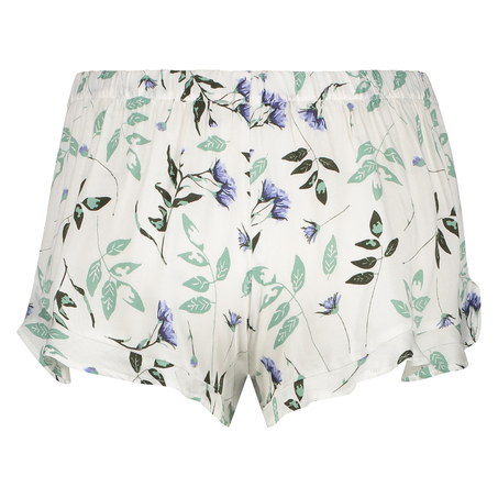 Pyjama Shorts, White