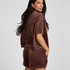 Top Velours Pocket, Green